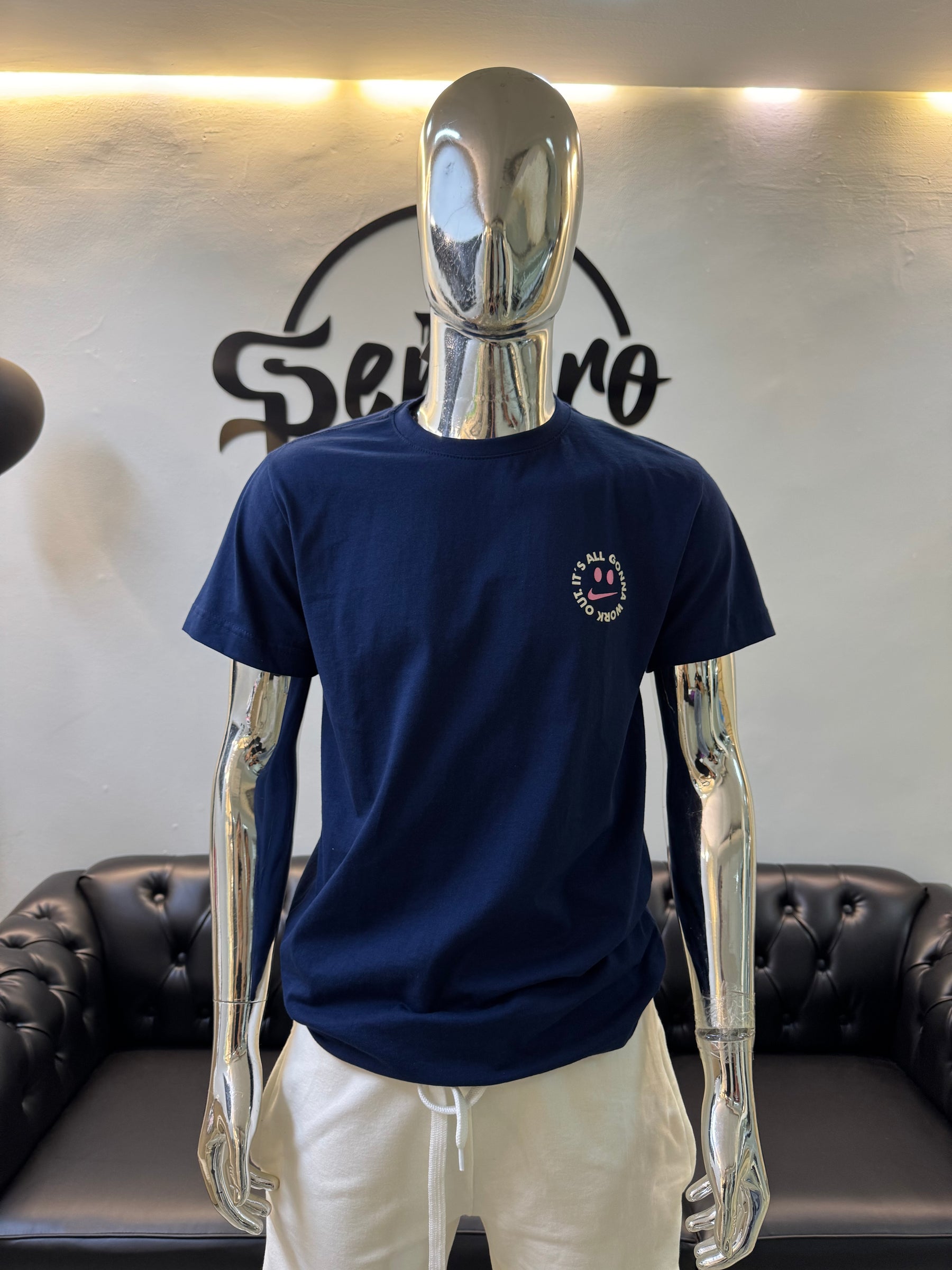 Camisa I`TS ALL GONNA- AZUL