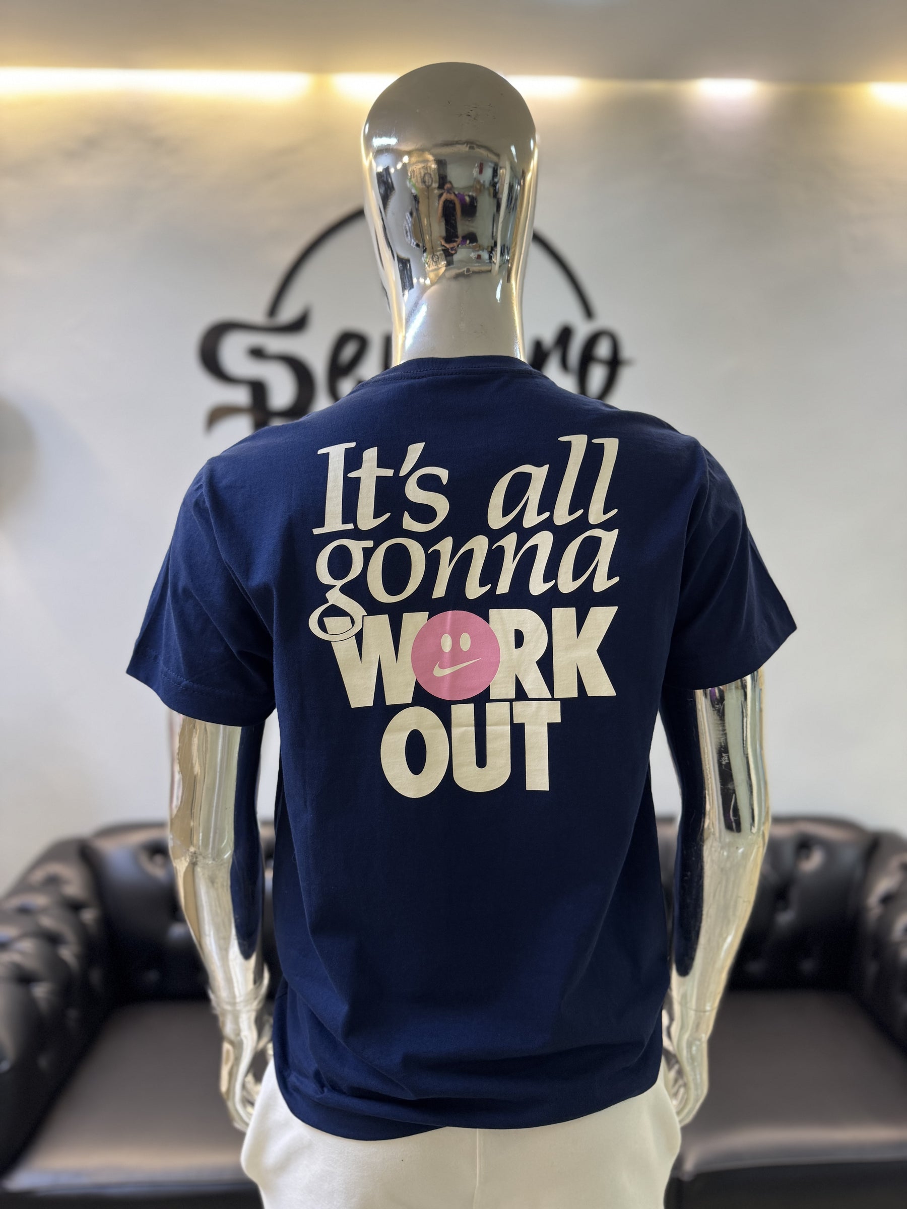 Camisa I`TS ALL GONNA- AZUL