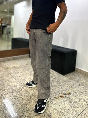 Calça Cinza Marmorizada