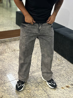 Calça Cinza Marmorizada