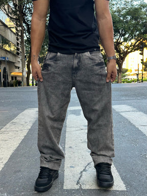 Calça Cinza Marmorizada