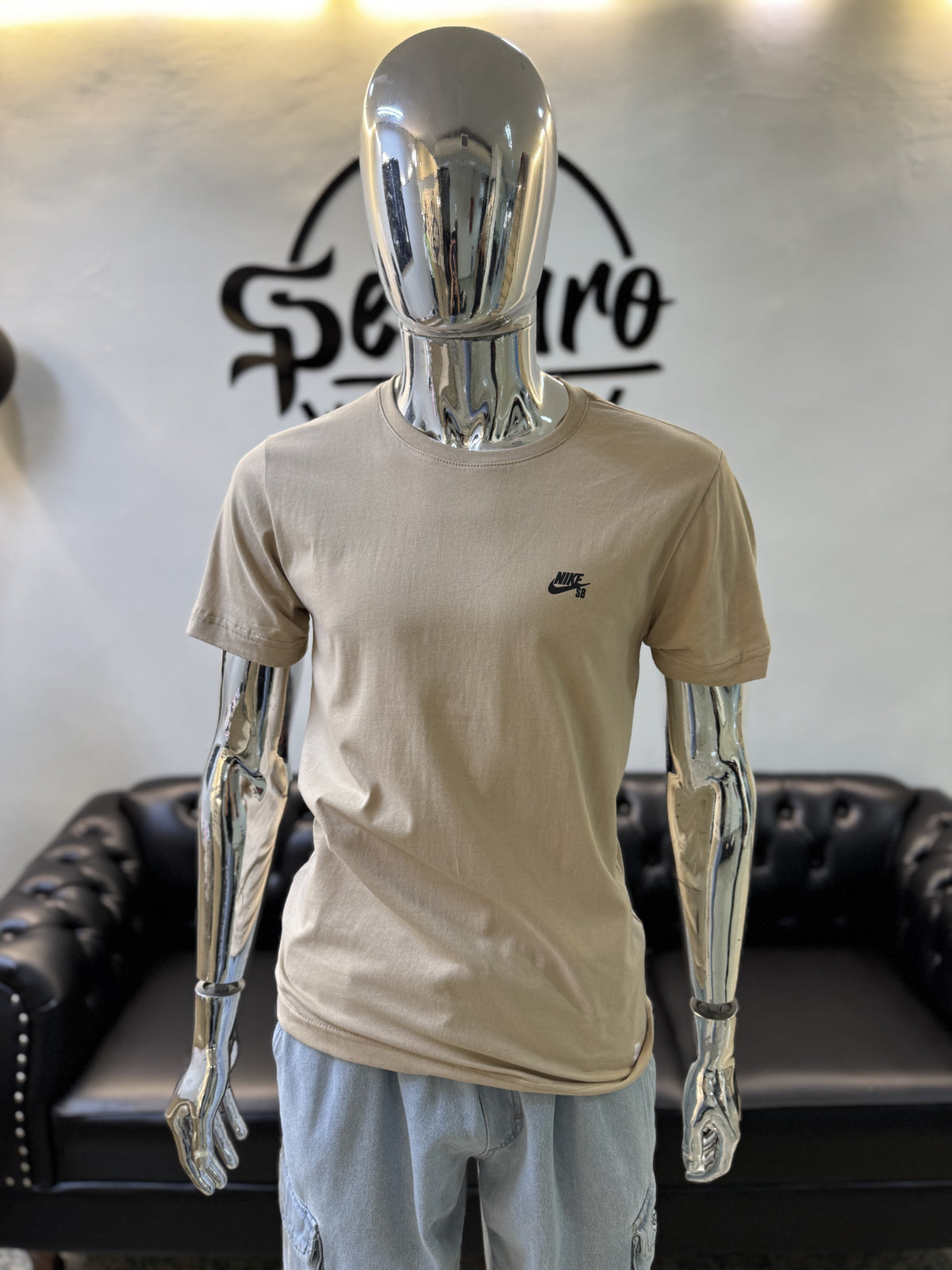 Camisa  Masculina SB Lisa- Bege