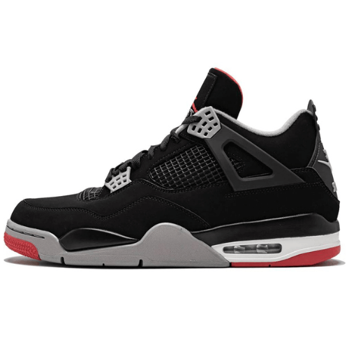 JORDAN 4 Premium | Preto Vermelho