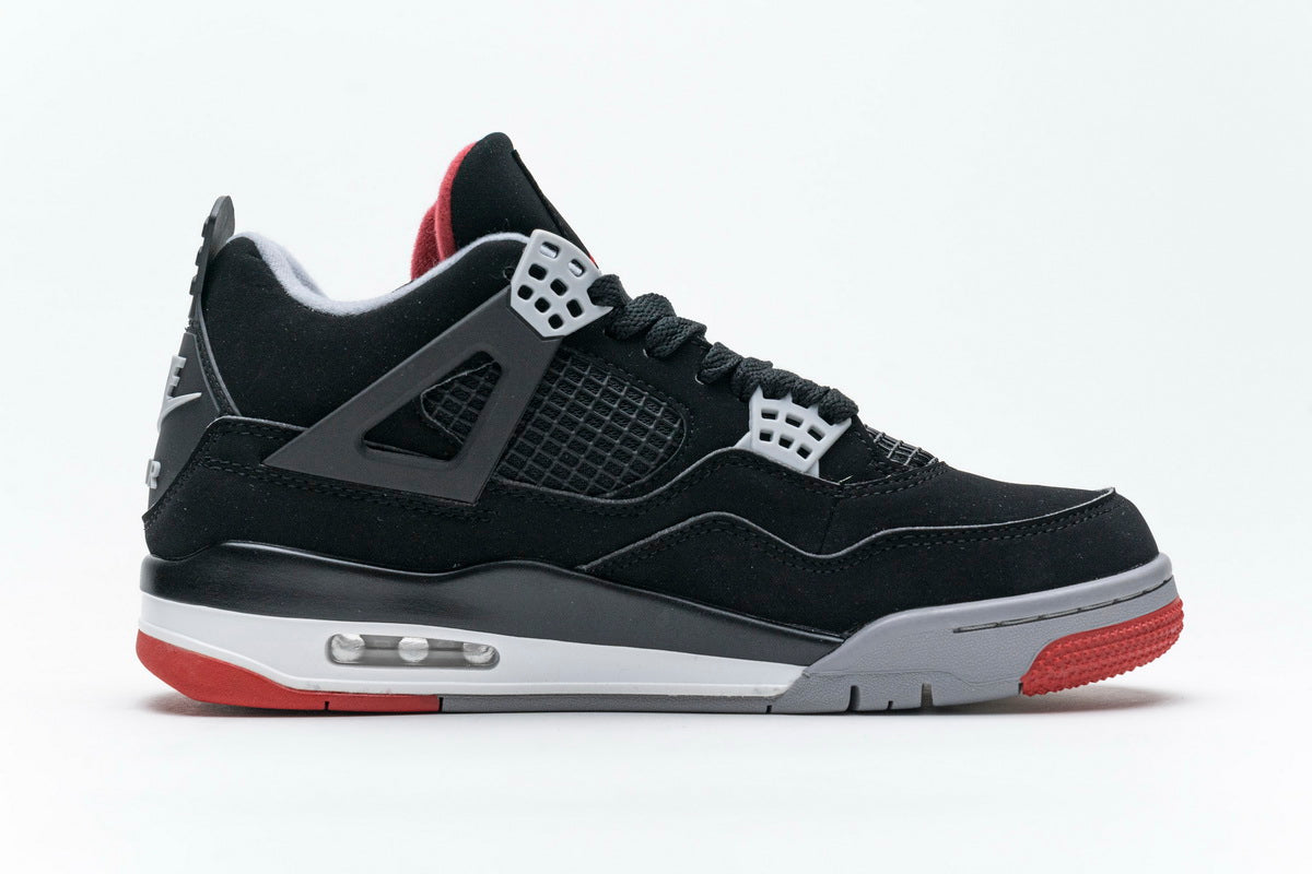 JORDAN 4 Premium | Preto Vermelho