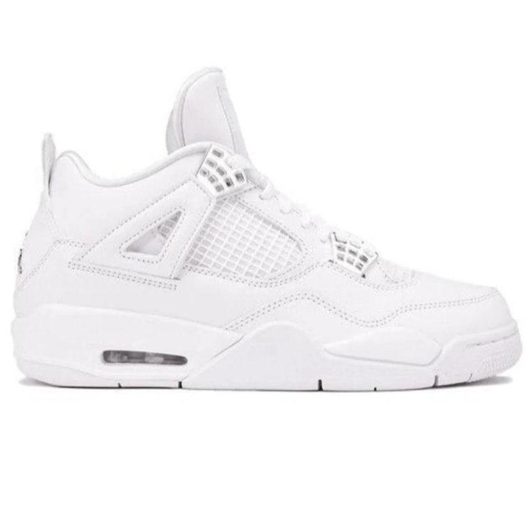 Tênis Nk Air Jordan 4 Retro White “Pure Money”