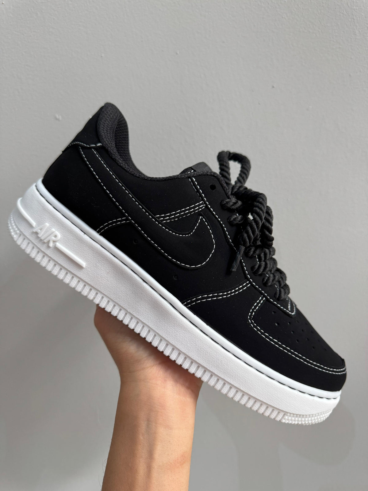 AF1 |  Preto Nobuck
