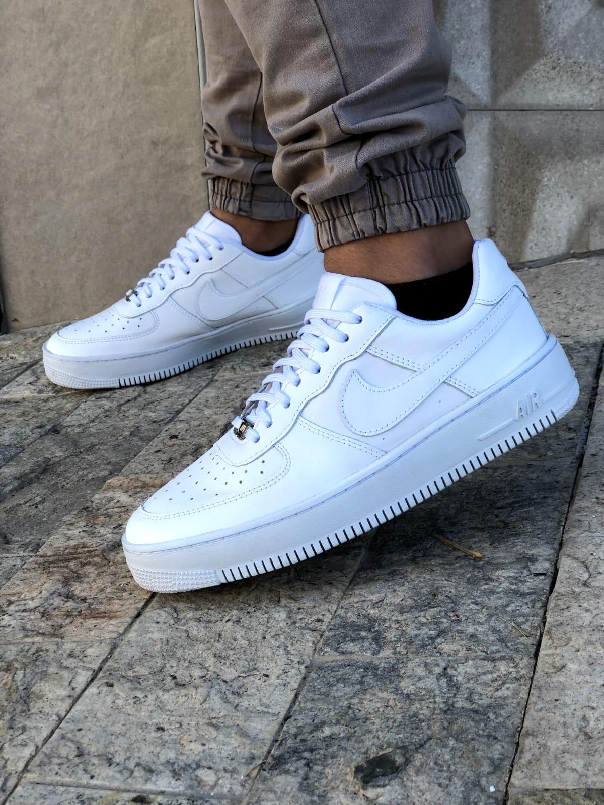 AF1 Premium | Branco Branco